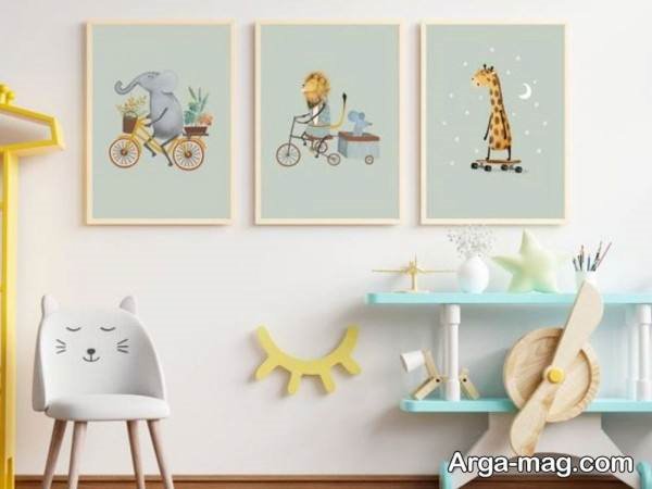 دکوراسیون لاکچری اتاق نوزاد