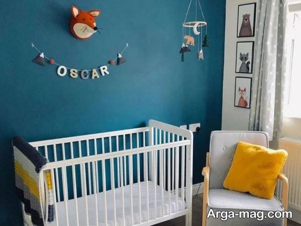 ایده زیبا دکوراسیون اتاق نوزاد