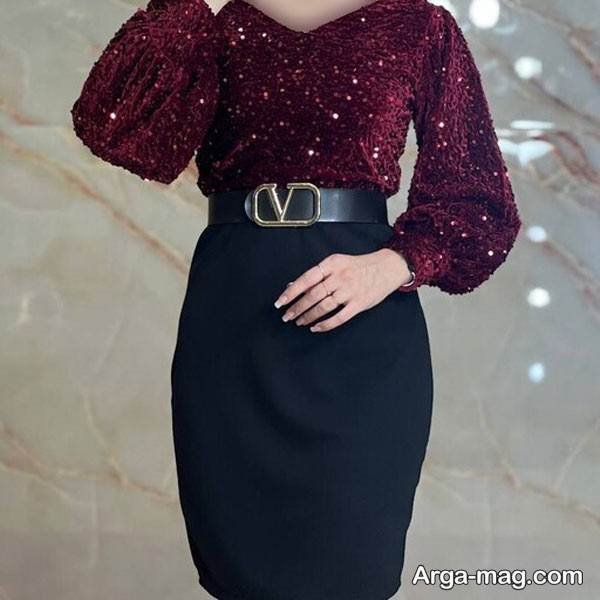 لباس ساده مجلسی