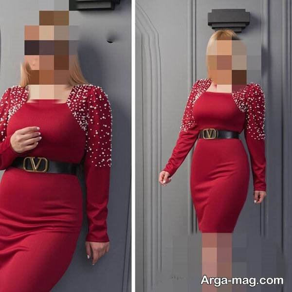 لباس مجلسی زنانه 1404 در طرح خاص