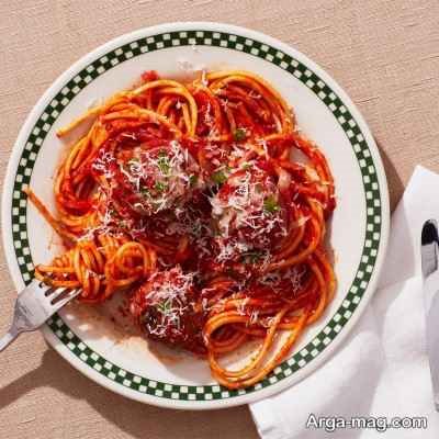 طرز تهیه پاستا میت بال با طعم فوق العاده