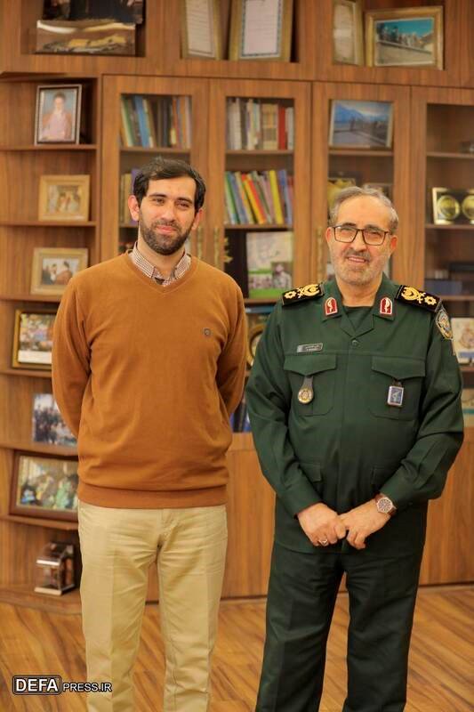 پیام فرزند شهید سپهبد شادمانی به دنیا + عکس