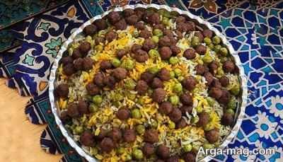 رسپی ته چین نخود فرنگی
