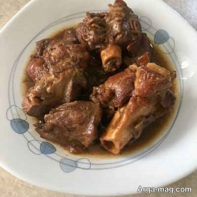 طرز تهیه یخنی درگزی