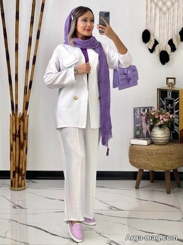کت و شلوار لاکچری زنانه