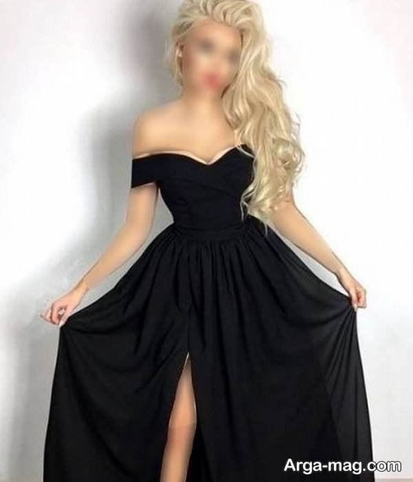 استایل لاکچری لباس با رنگ مو
