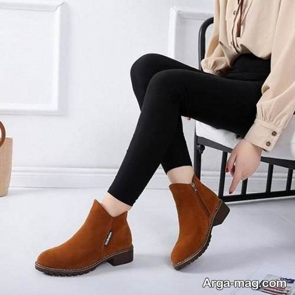 استایل شیک با کفش قهوه ای برای خانم ها و آقایان خوش پوش