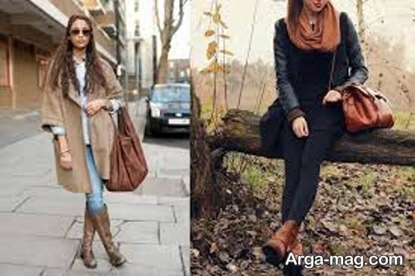 خاص ترین استایل با کفش قهوه ای