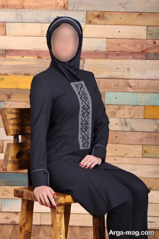 مانتو اداری شیک
