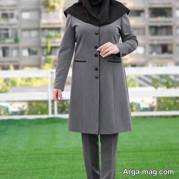 مانتو اداری 1404 در رنگ زیبا