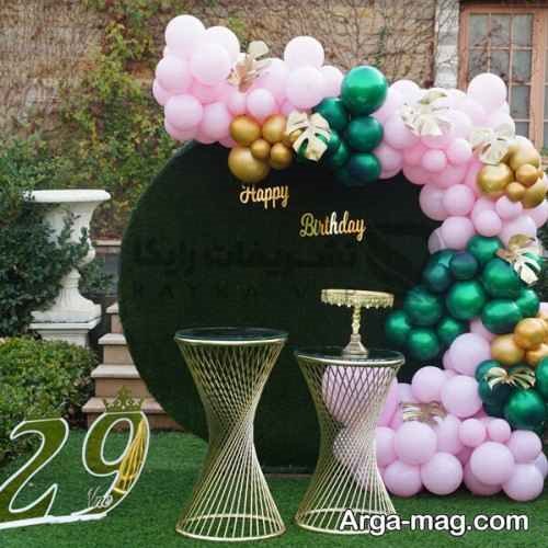 دیزاین های تولد در فضای باز