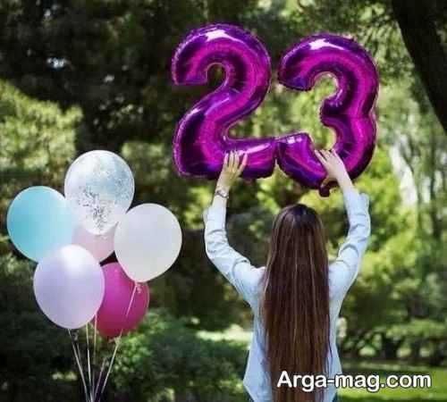 عکاسی تولد در فضای باز