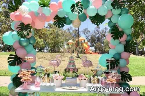دیزاین برای تولد در فضای باز