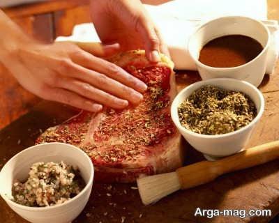 از بین بردن بوی بد گوشت