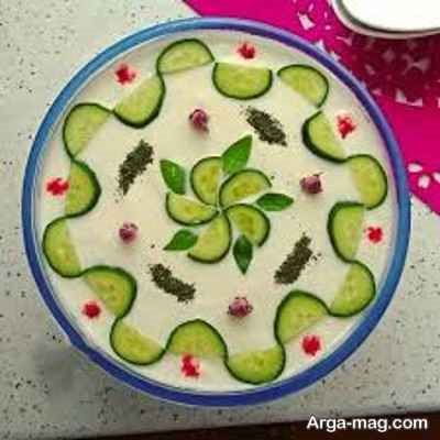 دستور تهیه ماست و خیار