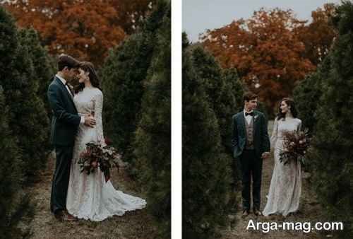 ترندترین عکس پاییزی عروس