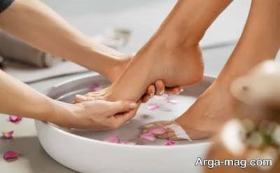بهبود زیبایی پا ها با کفسابی