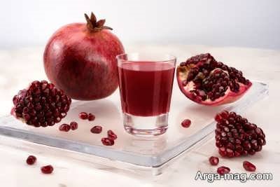 لاغری با آب انار