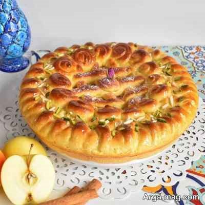 رسپی نان سیب و دارچین
