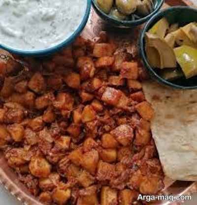طرز تهیه دوپیازه خساک 
