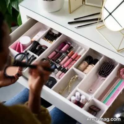 ایجاد نظم روی وسایل آرایشی