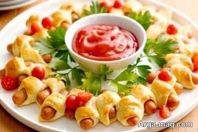 طرز تهیه رولت هات داگ لذیذ و محبوب در خانه