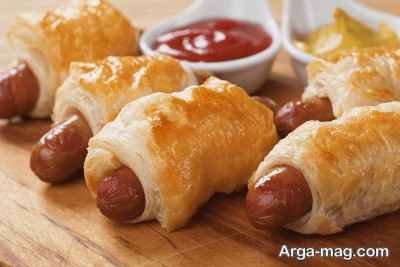 طرز تهیه رولت هات داگ