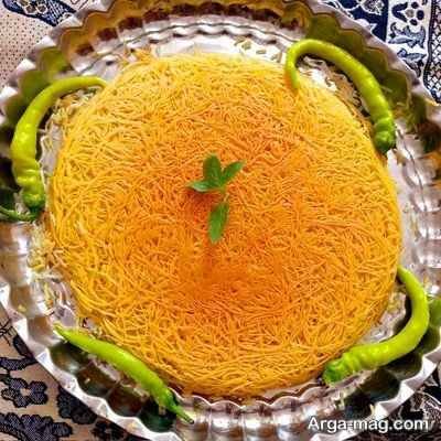 طرز تهیه ته دیگ کادایف