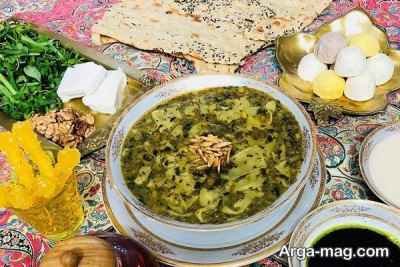 رسپی آش خلوک