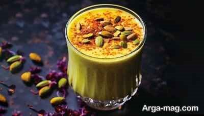 طرز تهیه اسموتی پسته