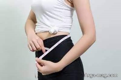 باریک شدن دور کمر
