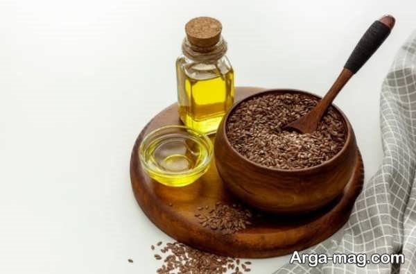 ماسک صورت تخم کتان