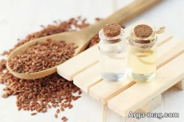 ماسک صورت تخم کتان