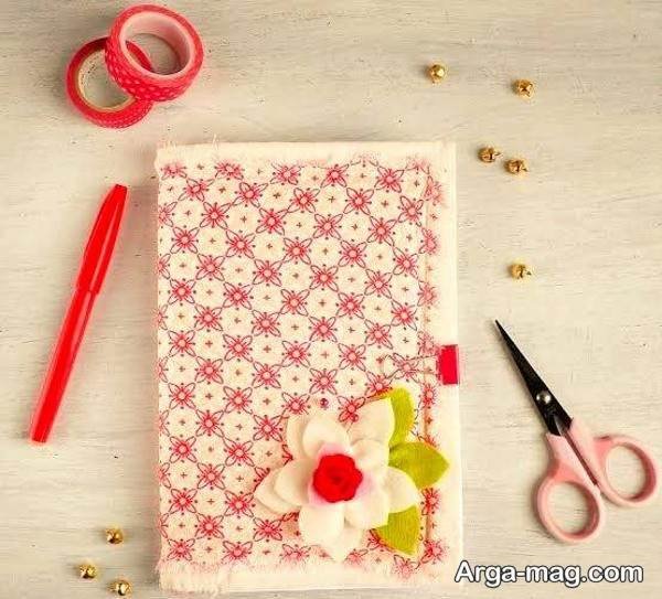 ایده خاص تزیینات جلد دفتر 