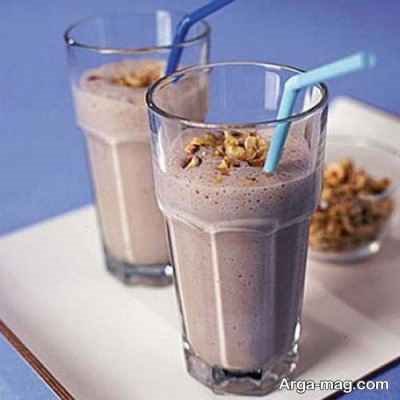 طرز تهیه اسموتی فندق به سبک کافی شاپ ها