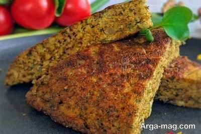 طرز تهیه کوکو گردو با دستور اصلی و سنتی