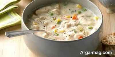 طرز تهیه سوپ کرم مرغ