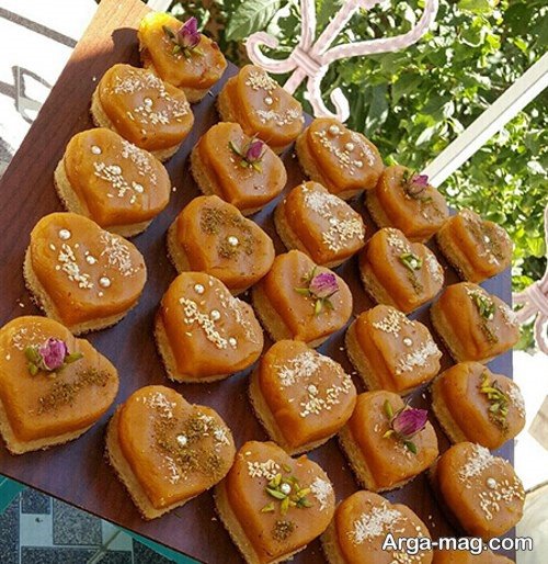 تزیین کیک حلوا