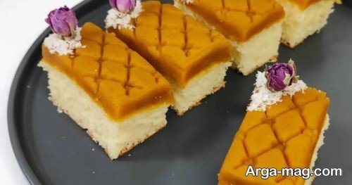 مدل تزیین کیک حلوا