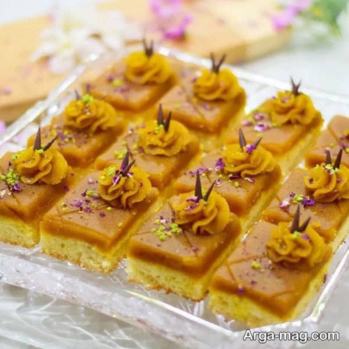 دیزاین شیک کیک حلوا