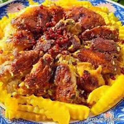 رسپی ته انداز کتف و بال
