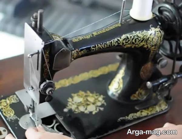 آموزش نخ کردن چرخ خیاطی قدیمی و ترفندهایی برای افزایش کارایی