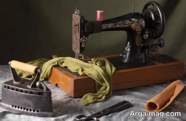 رد کردن نخ از چرخ خیاطی