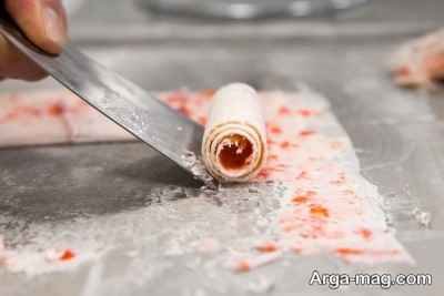 طرز تهیه بستنی رولی