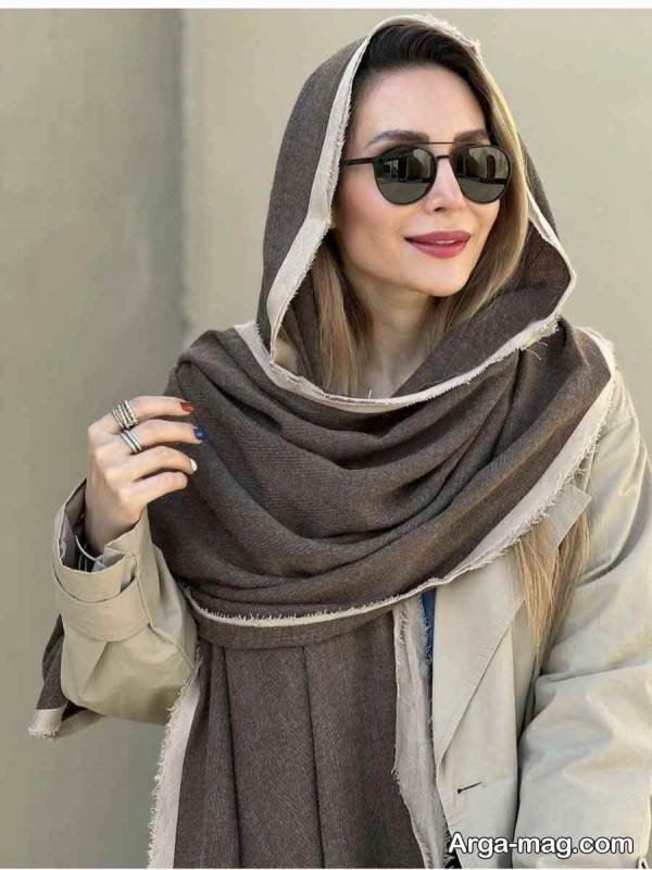 شال پاییز دخترانه و زنانه در طرح زیبا