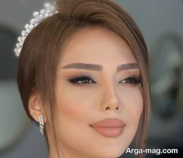 انواع مدل آرایش چشم عروس 