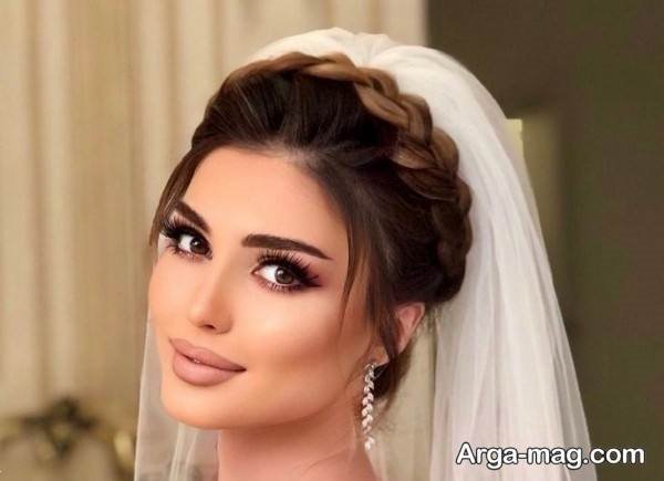 مدل آرایش چشم عروس زیبا
