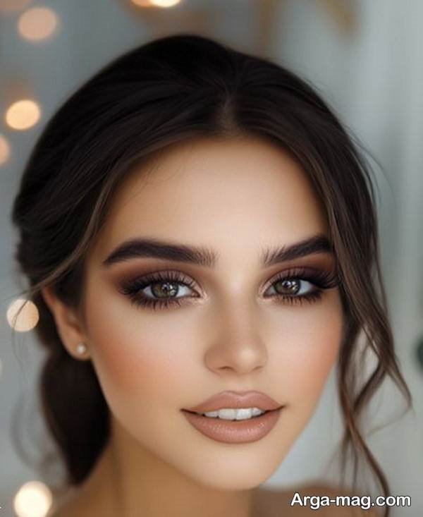 آرایش چشم عروس شیک