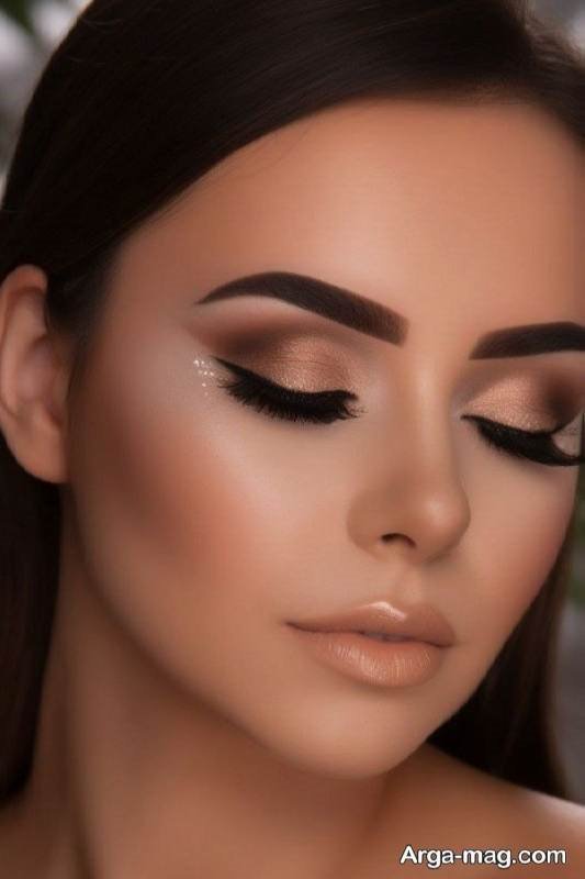 آرایش چشم لاکچری عروس 