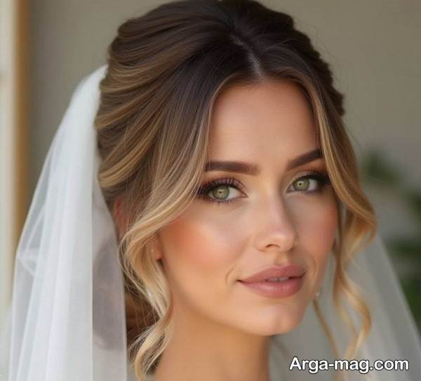 آرایش چشم عروس لاکچری